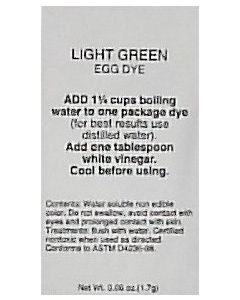 Light Green Dye