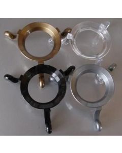 Stands 3 Legged Lucite 04 (Gold)