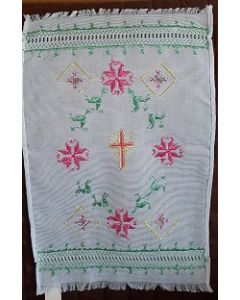 Embroidered Easter Basket Cover -19