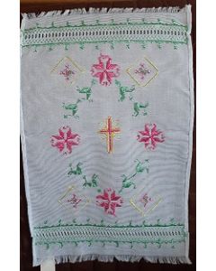 Embroidered Easter Basket Cover -19